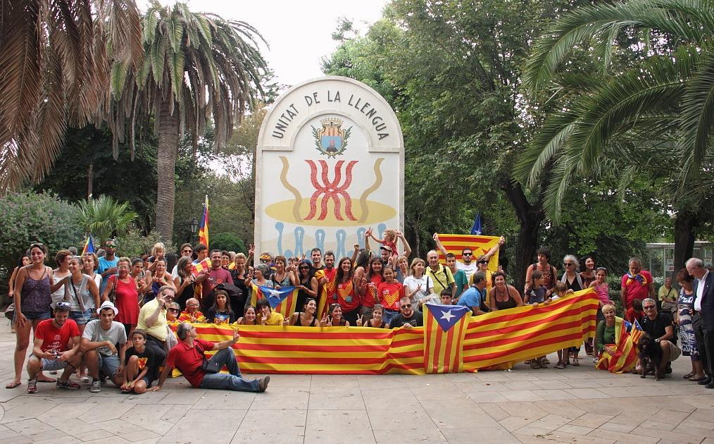 La “ministra” catalana alle Festes del 31 d’agost 