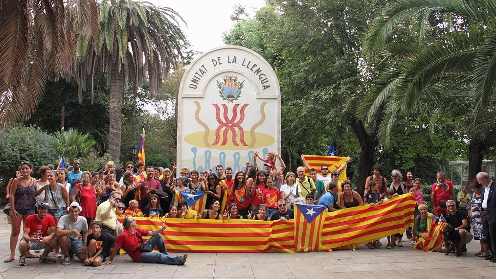 La “ministra” catalana alle Festes del 31 d’agost 
