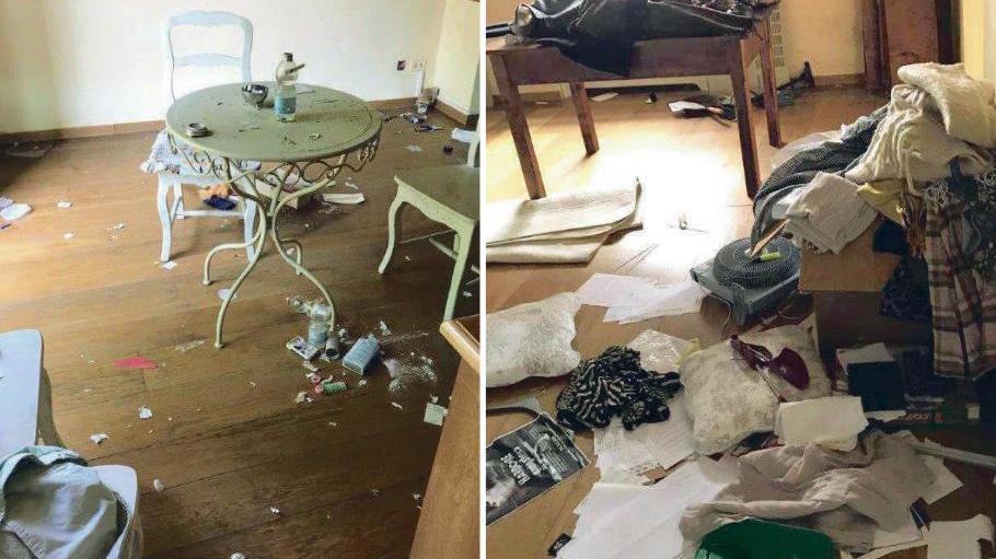 Occupano una casa in pieno centro appena liberata dopo un trasloco