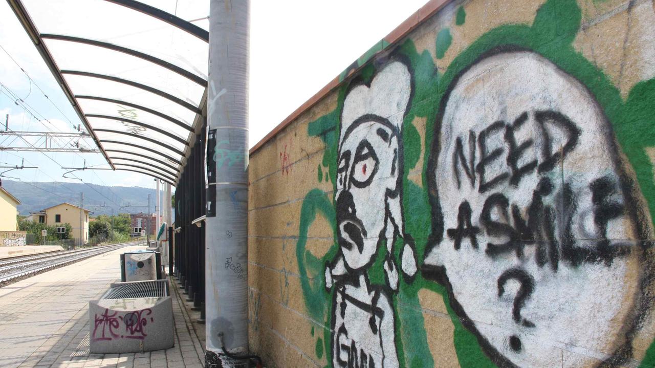 La stazione ferroviaria di Borgonuovo