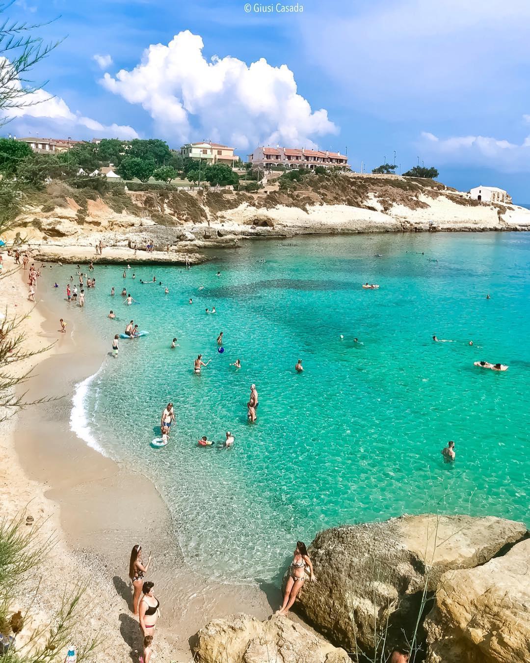 La spiaggia di Balai a Porto Torres (foto Instagram Giusi Casada @giusicasada)