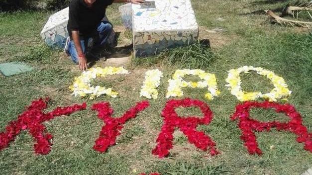 Tappeto di fiori per la fiaba di Kyra