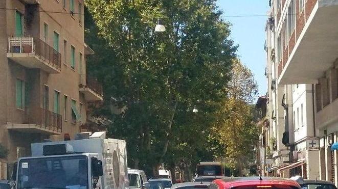 Via Montebello, ancora disagi