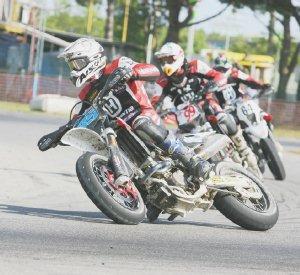 Un momento della corsa