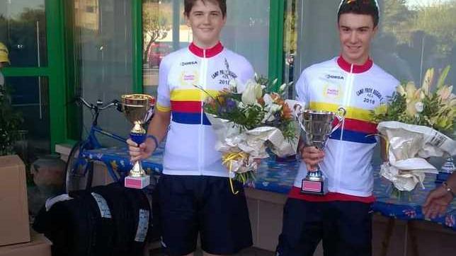 La Ciclistica Cavriago ha fatto il pieno ai Provinciali Esordienti