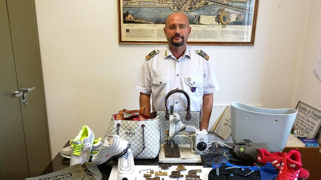 La merce recuperata a Lido Spina