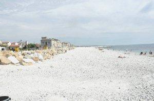 Spiagge di ghiaia, sos servizi