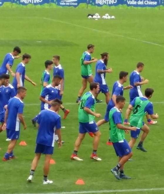 Allenamento congiunto sul campo del Tuttocuoio