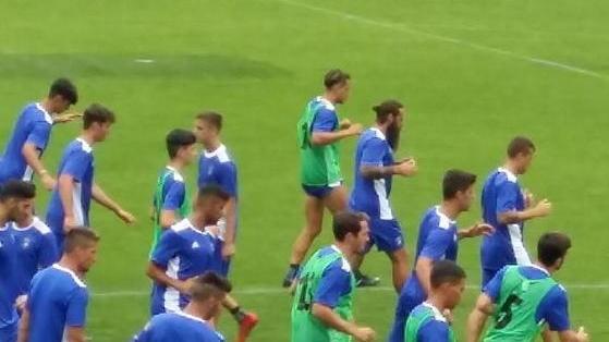 Allenamento congiunto sul campo del Tuttocuoio