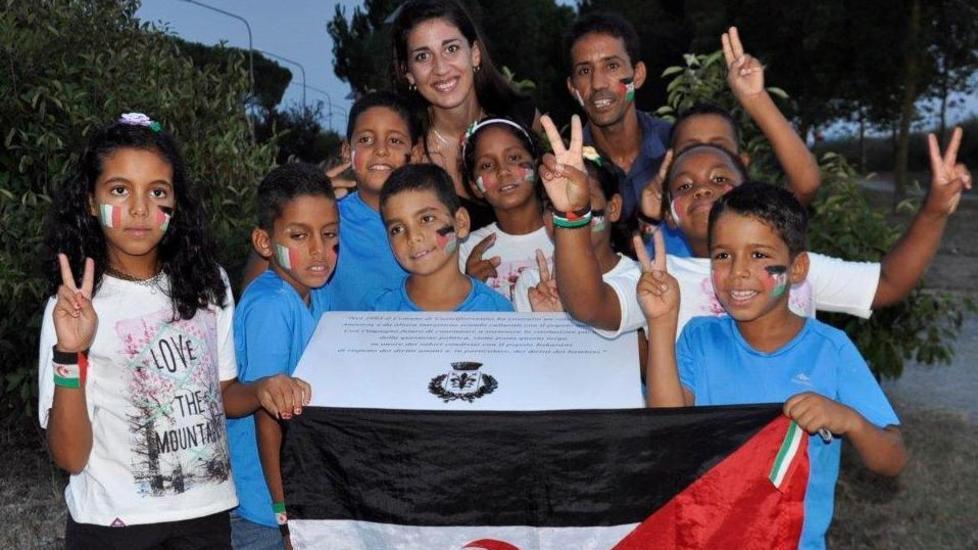 Una targa per il popolo saharawi