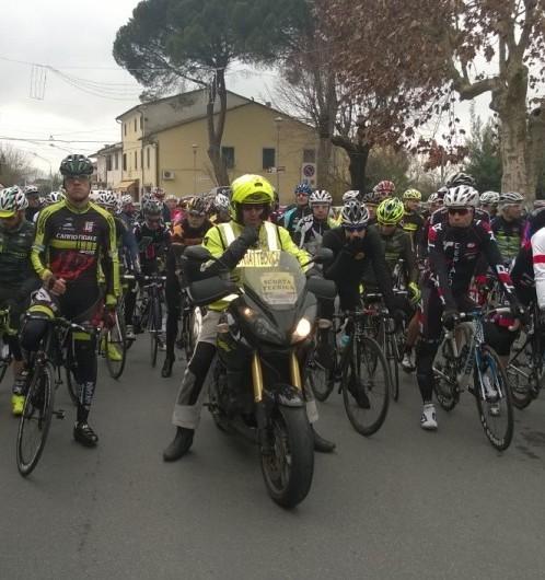 A Spianate si corre il Gp Biciclette Poli con 150 ciclisti al via 