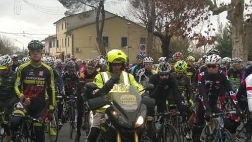 A Spianate si corre il Gp Biciclette Poli con 150 ciclisti al via