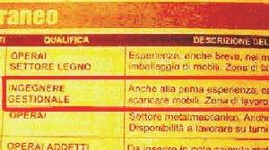 <strong>ANNUNCI </strong>Sono comparsi su Internet
