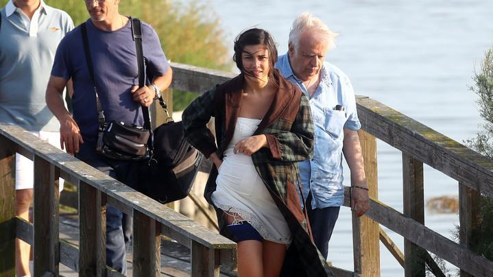 Pupi Avati a Comacchio per le riprese del film "Il signor diavolo"