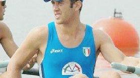 Massimiliano Landi sul 4 con ai mondiali 2007