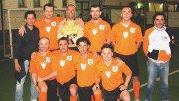 La squadra di calcio a 5 Arca 99, campione provinciale