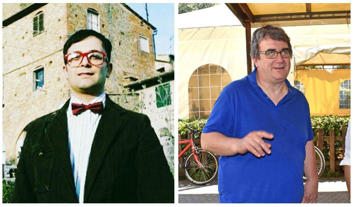 Da sinistra il consigliere comunale Matteo Cioni e don Massimo Biancalani