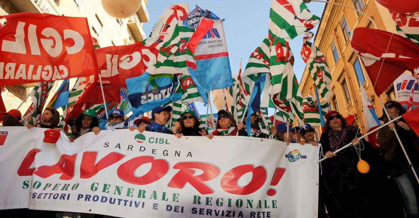 Dieci anni dopo la crisi economica, in Sardegna gli occupati sono -44 mila 