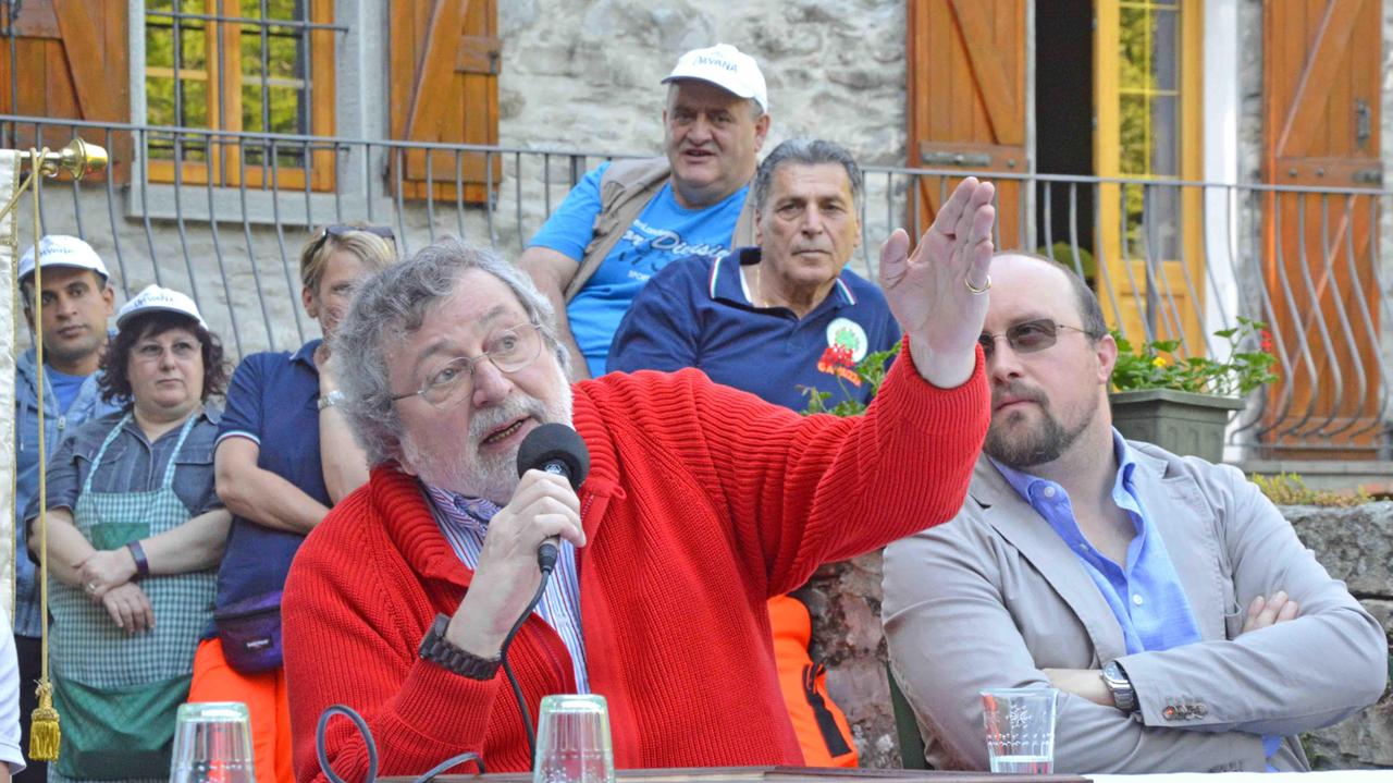 Francesco Guccini a Pavana (Foto Gori)