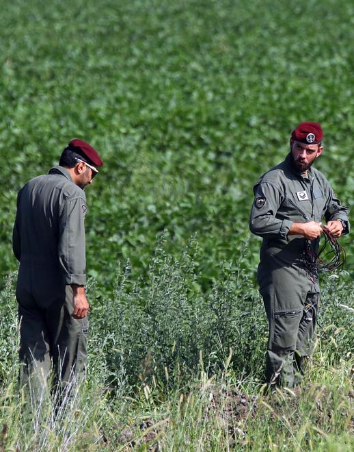 Scoppiata la bomba, artificieri all’opera in aperta campagna 