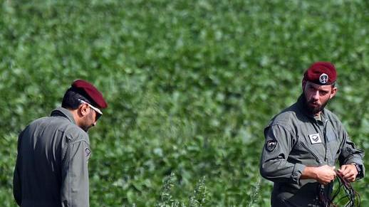 Scoppiata la bomba, artificieri all’opera in aperta campagna