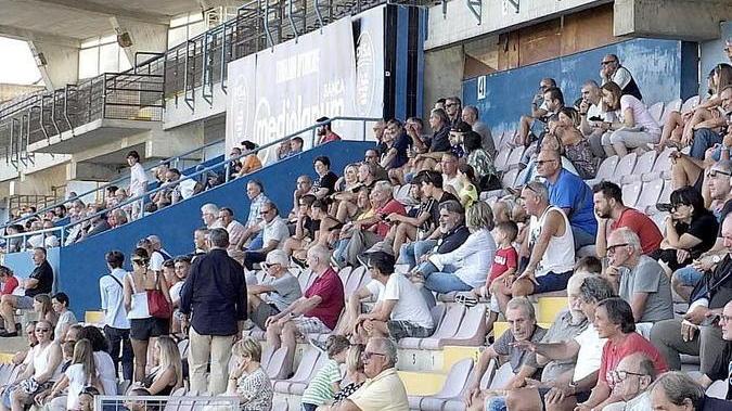 Moscardelli ne fa tre e il pubblico esulta per il match di allenamento contro il Cenaia