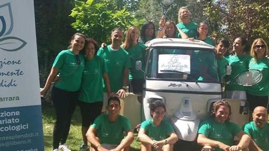 Il doppio misto dei vip è bello e redditizio Raccolto stanziamento per cure oncologiche
