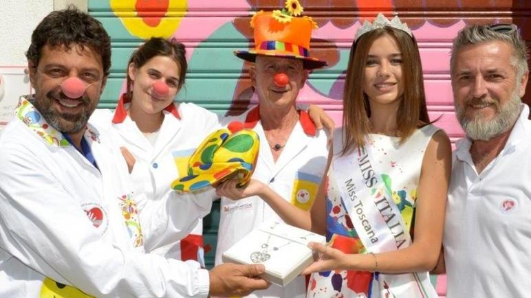 Il gioiello di Miss Toscana per i bambini malati