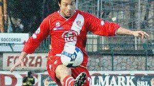 Andrea Gessa in azione con la maglia del Grosseto