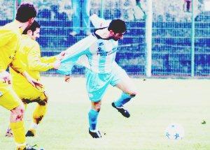 <strong>PROTAGONISTI.</strong> Federico Tosi è una delle armi a disposizione del Pollino Più sotto i tifosi del Pontestrada
