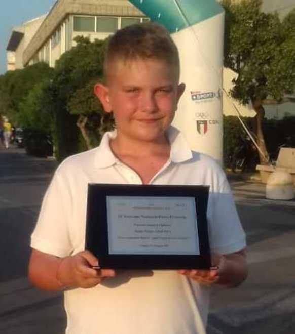 Il piccolo Jacopo vince un concorso nazionale 