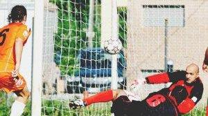 Il gol contestato del Pesciauzzanese