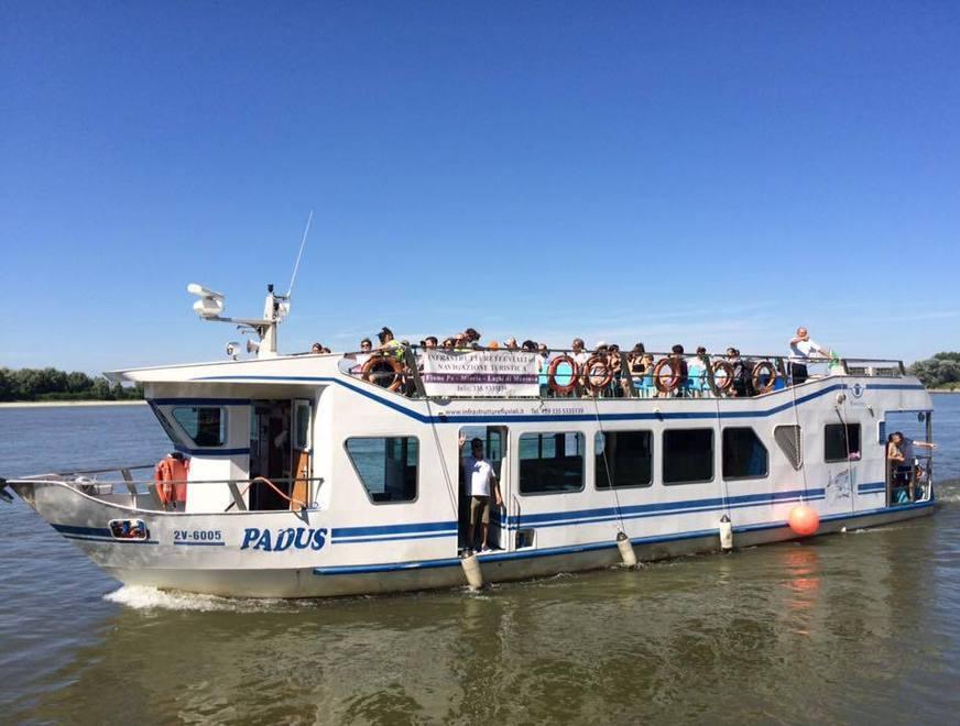 Tutti a bordo della Padus per scoprire il Grande Fiume