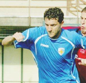 Massimiliano Vieri in azione