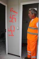 Sabotaggio al cantiere della stataleLavori bloccati a causa dei danni