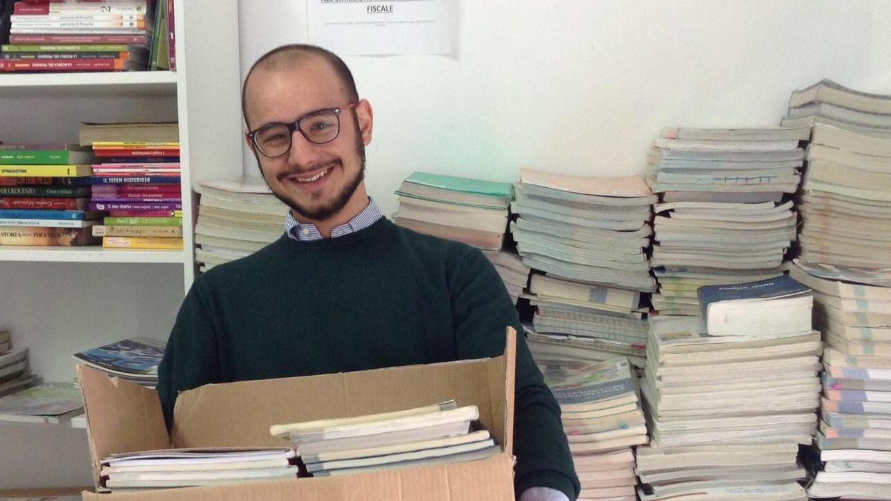 Mattia Ciatti della libreria Omnia di via di Reggiana