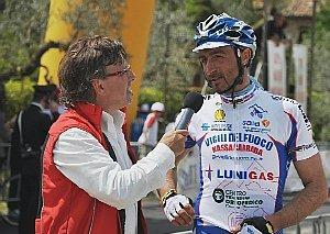 Mario Angeli dopo la vittoria
