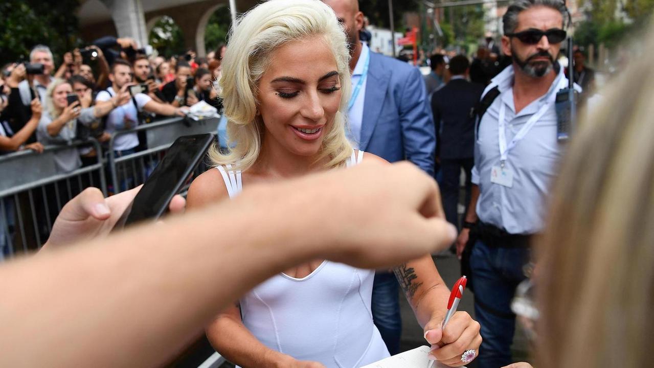 Lady Gaga sbarca in Laguna «Ho coronato il mio sogno» 