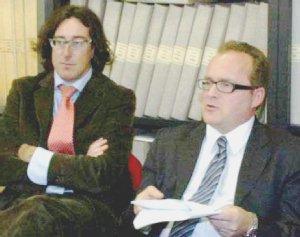 Gli avvocati Paolo Pasquali e Antonio Macchiarini