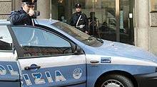 Una pattuglia della Polizia