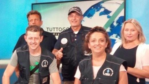 Trasferta in Slovenia alla tv Capodistria per i radioamatori Ari