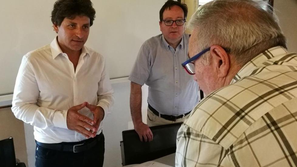Ferrara in visita sul lago
