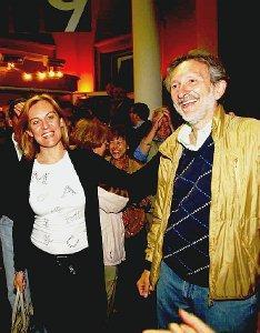 Il sindaco Bellandi con Federica Fratoni