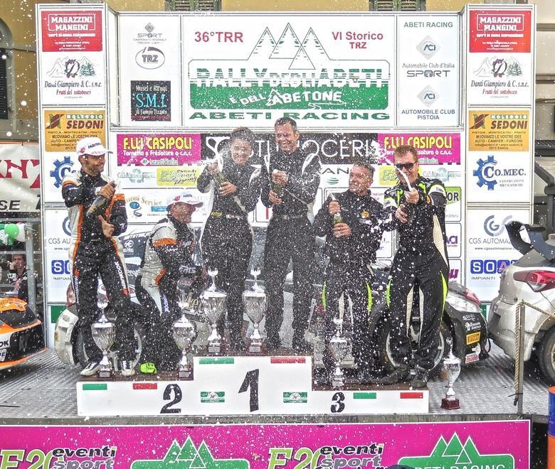 Al Rally degli Abeti Luca Pierotti firma l’impresa