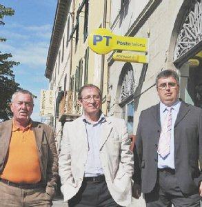 Da sinistra Del Bianco Cannella e Bianchi