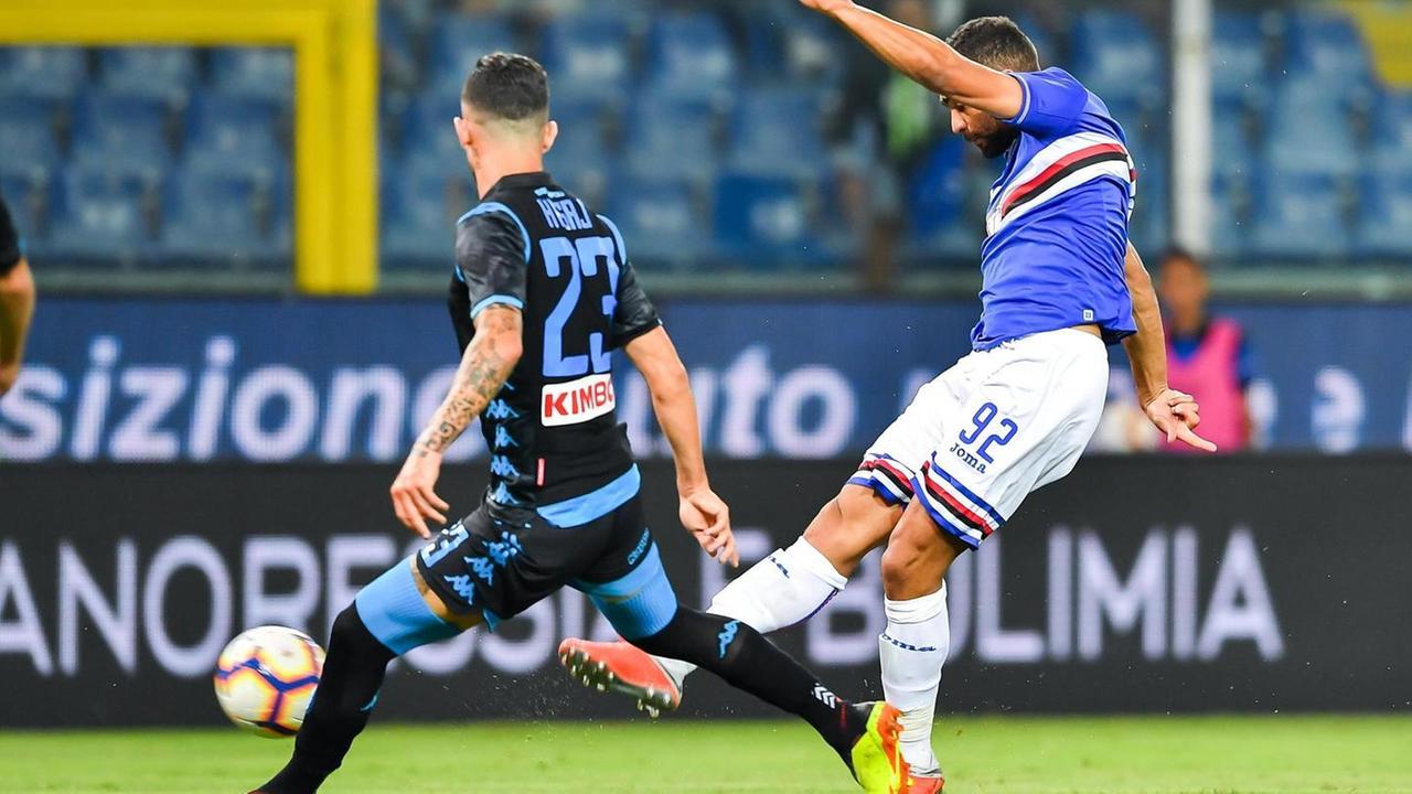 La Samp vola, clamoroso ko per il Napoli