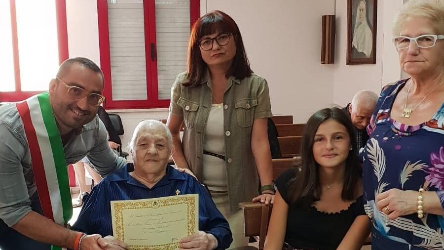 Zia Maria Filomena compie 100 anni 