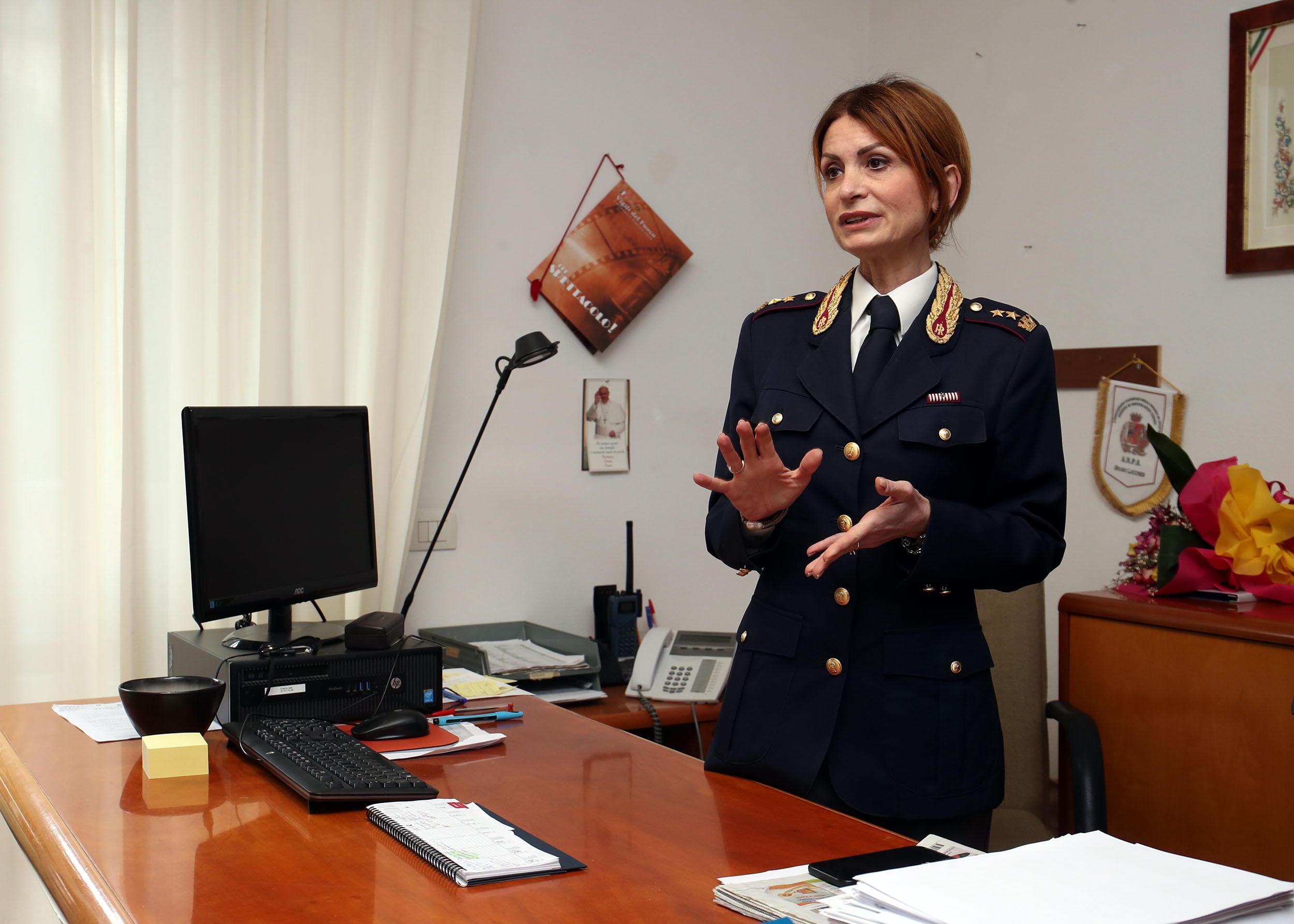 La vice questore Floriana Gesmundo (foto Nucci)