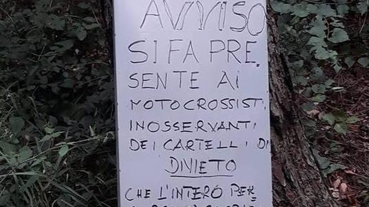 Minaccia ai motociclisti: “Ci sono trappole chiodate”