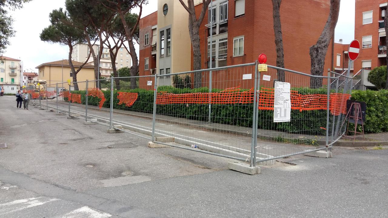 Cantiere aperto a Rosignano